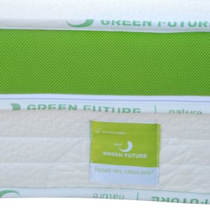 Saltea Green Future Nature Bamboo 90x200 cm cu spumă Memory și Latex, confort ortopedic și ergonomic, grosime 25 cm - imagine 5