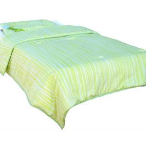 Saltea Green Future NATURE KIDS 60x120 cm cu husă din fibre de bambus și spumă latex ortopedică anatomică pentru confortul copilului - imagine 3