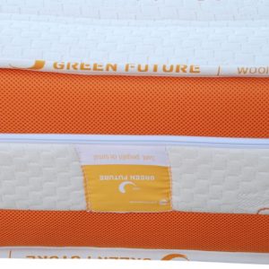 Saltea Wool 160x200 cm din Lână Merinos cu Husa Volumetrică - Confort Ortopedic și Termic pentru Somn Excelent - imagine 6