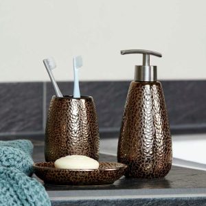 Savoniera ceramica Wenko Marrakesh maro 13.6 x 2 x 9.9 cm - imagine 3