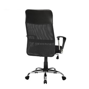 Scaun de birou ergonomic Bedora Lotte Mesh Negru 50 cm adâncime rotire 360 grade ajustabil - imagine 7