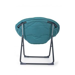 Scaun pentru gradina pliabil Luna Bizzotto turcoaz 65x75x80 cm otel poliester pentru exterior - imagine 3