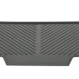 Scurgător Vase Plastic Wenko Neli Grey 20x3x40 cm pentru Bucătărie Organizat și Elegant - imagine 3