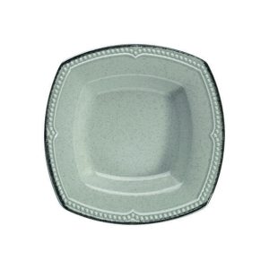 Set masa 24 piese portelan Kutahya Porselen 26x26 cm platouri 22x22 cm farfurii 15x15 cm boluri rezistent la masina de spalat vase si cuptor cu microunde - imagine 8