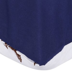 Set 2 fete de perna 60x60 cm 100% bumbac ranforce bej Beverly Hills Polo Club BHPC 007 cu protectie antibacteriana - imagine 4