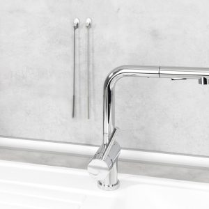 Set 2 Perii pentru Curățat Paie 0.5 x 26 cm Silicon Gri Wenko Triko - imagine 9