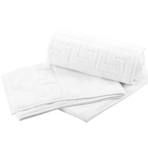 Set 2 prosoape pentru fata Hotel Line Bedora 50x90 cm 100% bumbac cardat alb 500 g/mp - imagine 4