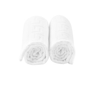 Set 2 prosoape pentru fata Hotel Line Bedora 50x90 cm 100% bumbac cardat alb 500 g/mp - imagine 6