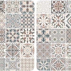 Set 2 protectii universale pentru aragaz Wenko Tile, inaltime ajustabila 1.8-4.5 cm, sticla termorezistenta, non-poroase, rezistente la zgarieturi - imagine 3