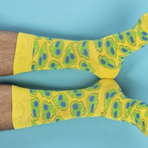 Set 4 Perechi Sosete Barbati Funky Steps FSB309 Marimea 40-46 80% Bumbac Culoare Diverse - imagine 3