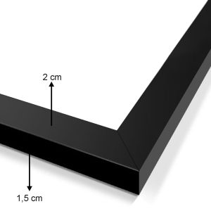 Set 6 tablouri decorative Lulu din plastic 24x29 cm si 34x44 cm - imagine 3