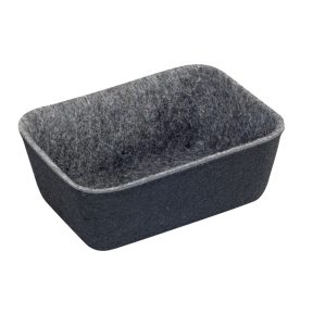 Set 7 Organizatoare Gri pentru Dulap Wenko din Poliester Reciclat 28.5 x 5 x 20 cm - Soluția Ideală pentru Ordine în Sertare - imagine 5