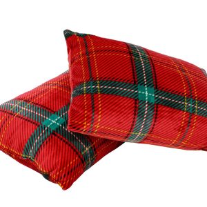 Set Alcam Cocolino Xmas Fleece - 2 Perne 50x70 cm și Pilota Matlasata 180x200 cm din Tesatura Fleece cu Umplutura Siliconica - imagine 4
