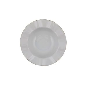 Serviciu de masa Beros 973BRS2801 portelan alb 27 cm 6 piese farfurii adanci platouri boluri - imagine 4