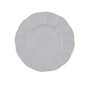 Serviciu de masa Beros 973BRS2801 portelan alb 27 cm 6 piese farfurii adanci platouri boluri - imagine 7
