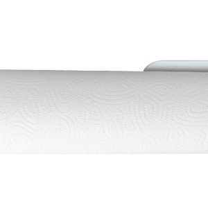 Suport autoadeziv pentru rola servetele Wenko Nio 27.5x4.5x7 cm aluminiu alb organizare baie bucatarie - imagine 4