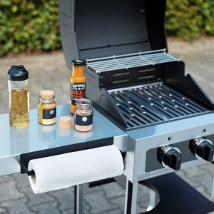 Suport magnetic pentru servetele de bucatarie Wenko Ima Black metal 30x6x6.5 cm negru - imagine 5