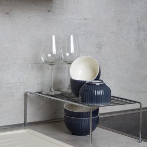 Suport pentru bucatarie metalic Wenko 22 x 42.5 x 15 cm organizare eficienta accesorii bucatarie - imagine 3