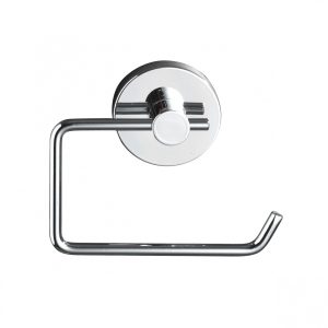 Suport pentru hartie igienica WENKO Vacuum-Loc 13.5x16x17.5 cm otel argintiu fara gaurire si insurubare - imagine 4