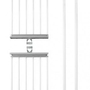 Suport universal Herkules Twin Wenko 73 x 165 cm extensibil inox ABS polipropilenă argintiu pentru organizarea eficientă a băii - imagine 6