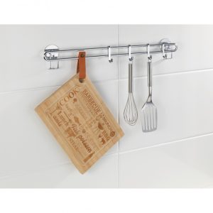 Tocator Wenko din bambus 33 x 23 cm natur cu margine inteligentă pentru scurgerea sucului ideal pentru felierea cărnii și preparatelor suculente - imagine 5