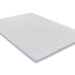 Topper Green Future Argentum Therapy 90x190 cm cu Memory Arctic Gel, 7 Zone de Confort, Antistatic, Husa Lavabilă, Reducere Dureri Spate - imagine 3