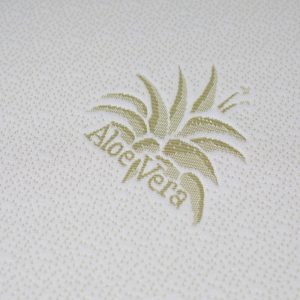 Topper saltea Aloe Vera 160x200 cm cu Memory Cool Gel 3+2 cm pentru confort si suport spate - imagine 5