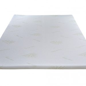 Topper Saltea Green Future Aloe Vera 140x190 cm cu 7 Zone de Confort din Spumă Elastică HD pentru Somn Odihnitor - imagine 5
