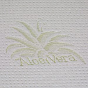 Topper saltea Green Future Aloe Vera 90x200 cm 7 zone de confort spuma elastica HD anti-stress - imagine 5