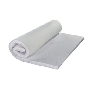 Topper Saltea Green Future Lavanda Therapy 90x200 cm, 5 cm, Spuma Elastica, 7 Zone de Confort, Efect Anti-Stres si Relaxare - imagine 1