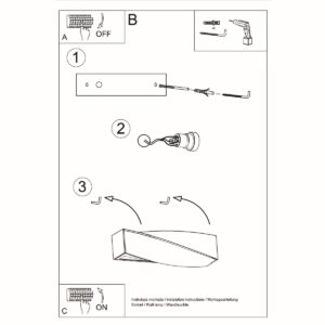 Lampă de perete ceramică SIGMA - imagine 6