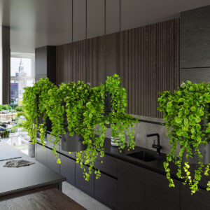 Lampă suspendată KUKKIA negru - imagine 6