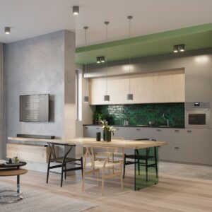 Lampă suspendată ORBIS 1 gri - imagine 9