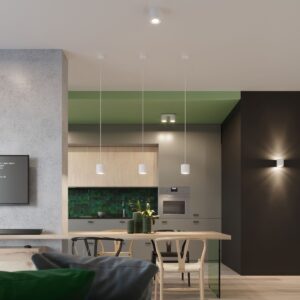 Lampă suspendată ORBIS 1 alb - imagine 8