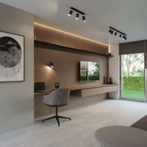 Plafonieră RING 3 negru - imagine 8