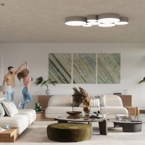 Lampă suspendată ARENA 35 gri - imagine 7