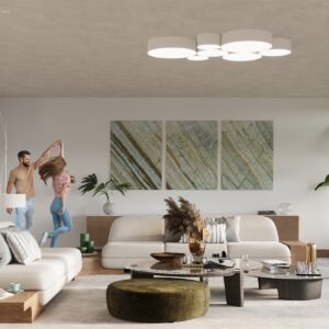 Lampă suspendată ARENA 45 alb - imagine 7