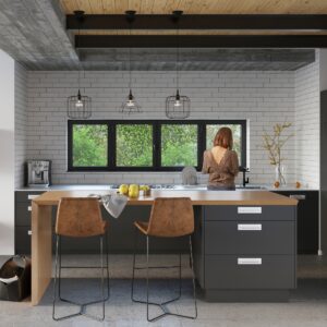 Lampă suspendată ANATA negru - imagine 7