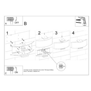 Lampă de perete EMILIO - imagine 5