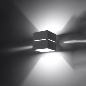 Lampă de perete LOBO gri - imagine 3