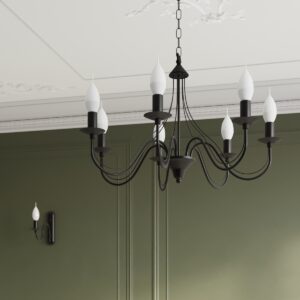 Candelabru MINERWA 5 negru - imagine 8