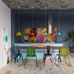 Lampă suspendată BALL grafit - imagine 6