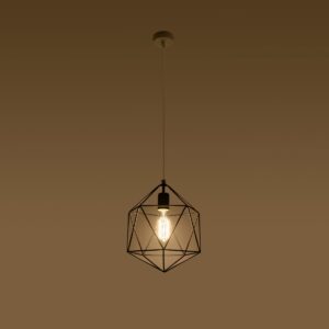 Lampă suspendată GASPARE negru - imagine 3