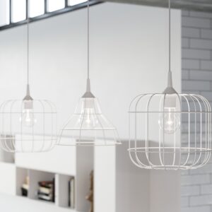 Lampă suspendată CELTA alb - imagine 8