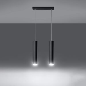 Lampă suspendată LAGOS 2 negru - imagine 3