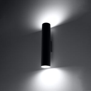 Lampă de perete LAGOS 2 negru - imagine 3