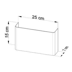 Lampă de perete COPERTURA - imagine 4