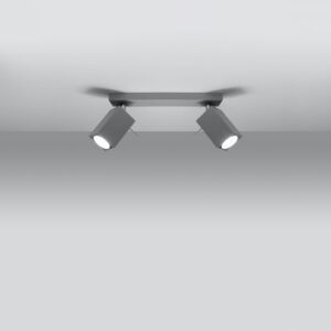 Plafonieră MERIDA 2 gri - imagine 3