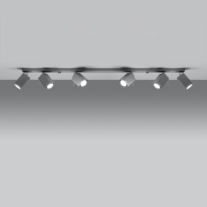 Plafonieră MERIDA 6L gri - imagine 3