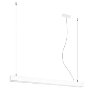 Lampă suspendată PINNE 90 alb - imagine 1